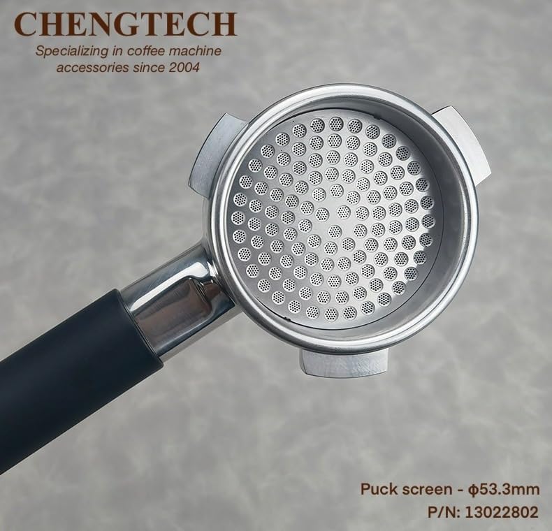 Chengtech 54mm Espresso Puck Screen Compatible with BREV 820/840/870/875/878/879/880/450/550 - Image 4